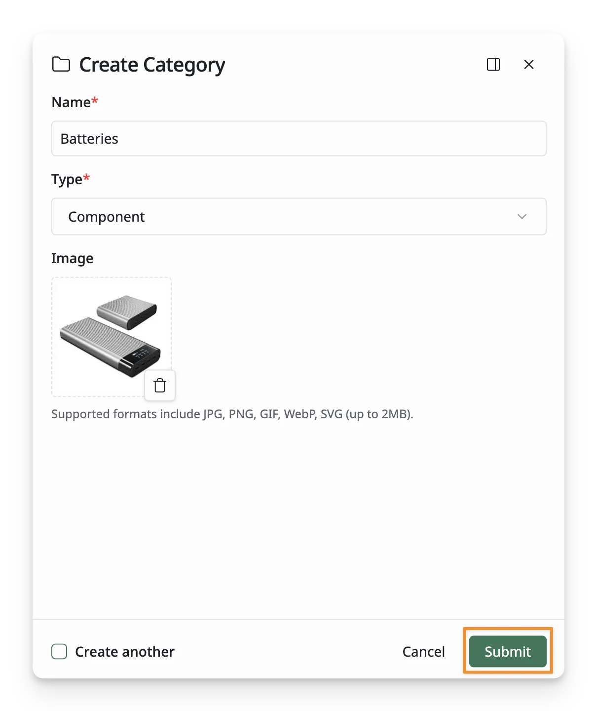 Save The Categories
