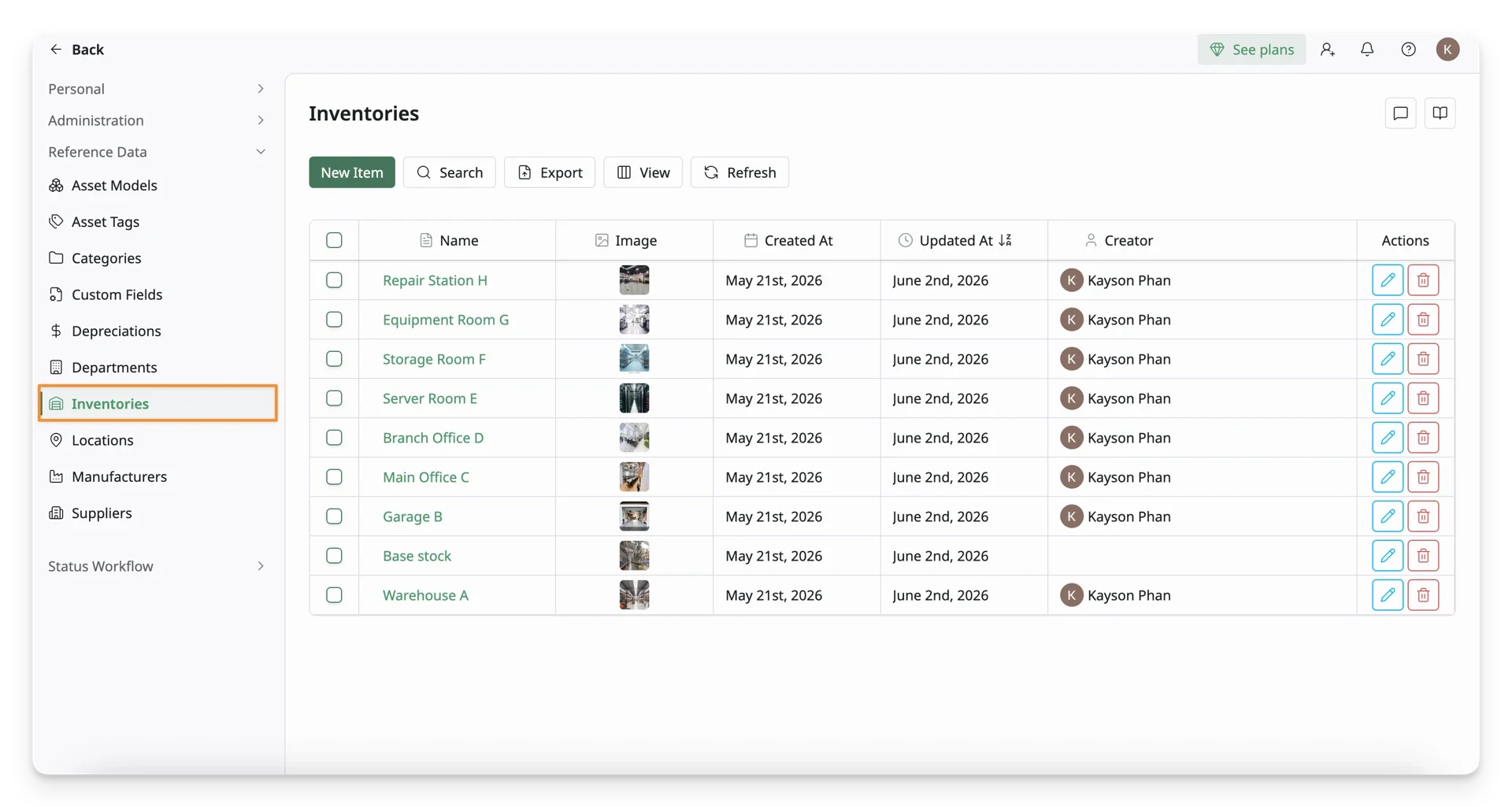 Navigate To The Inventories Screen 02