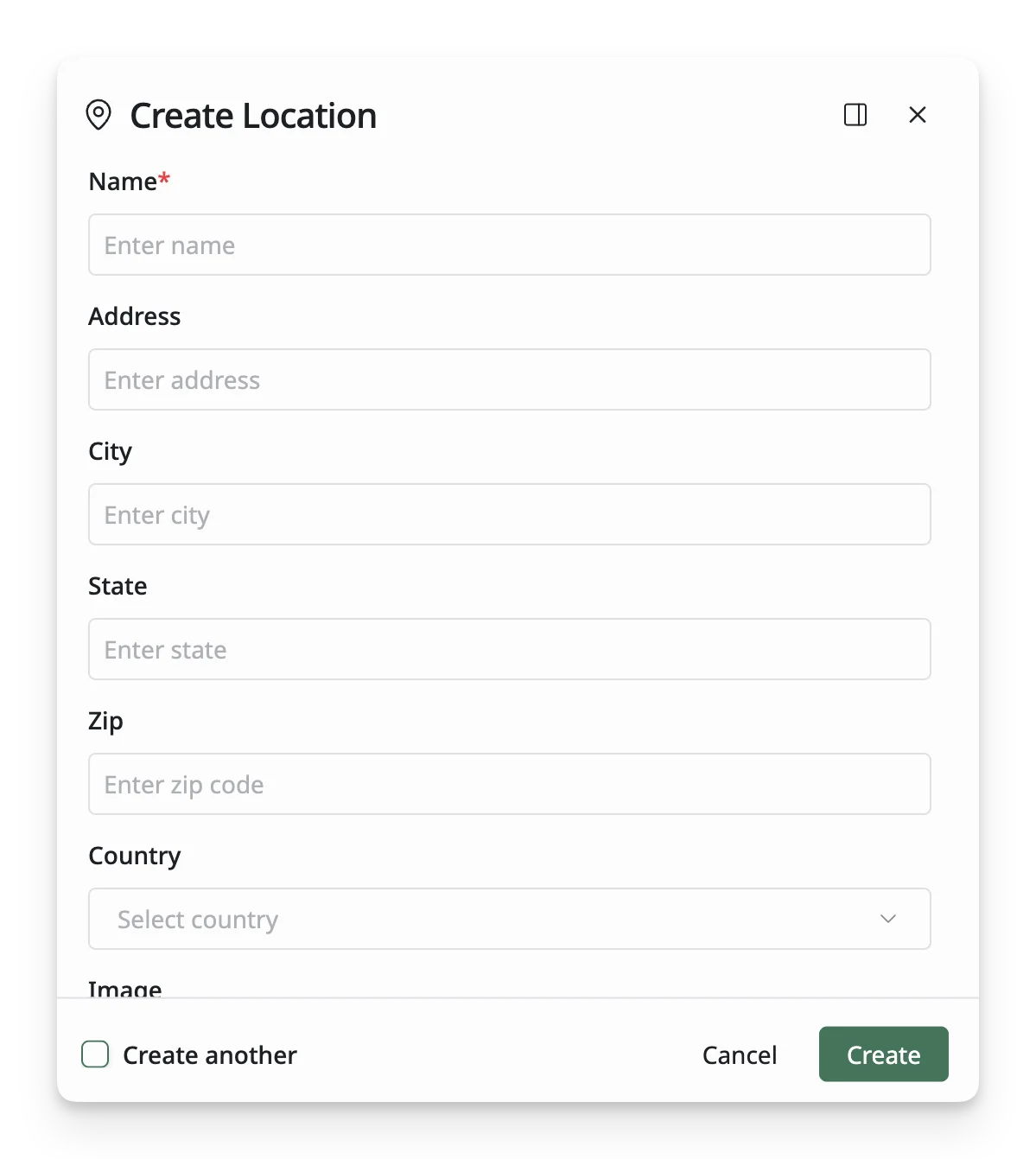 Location Form