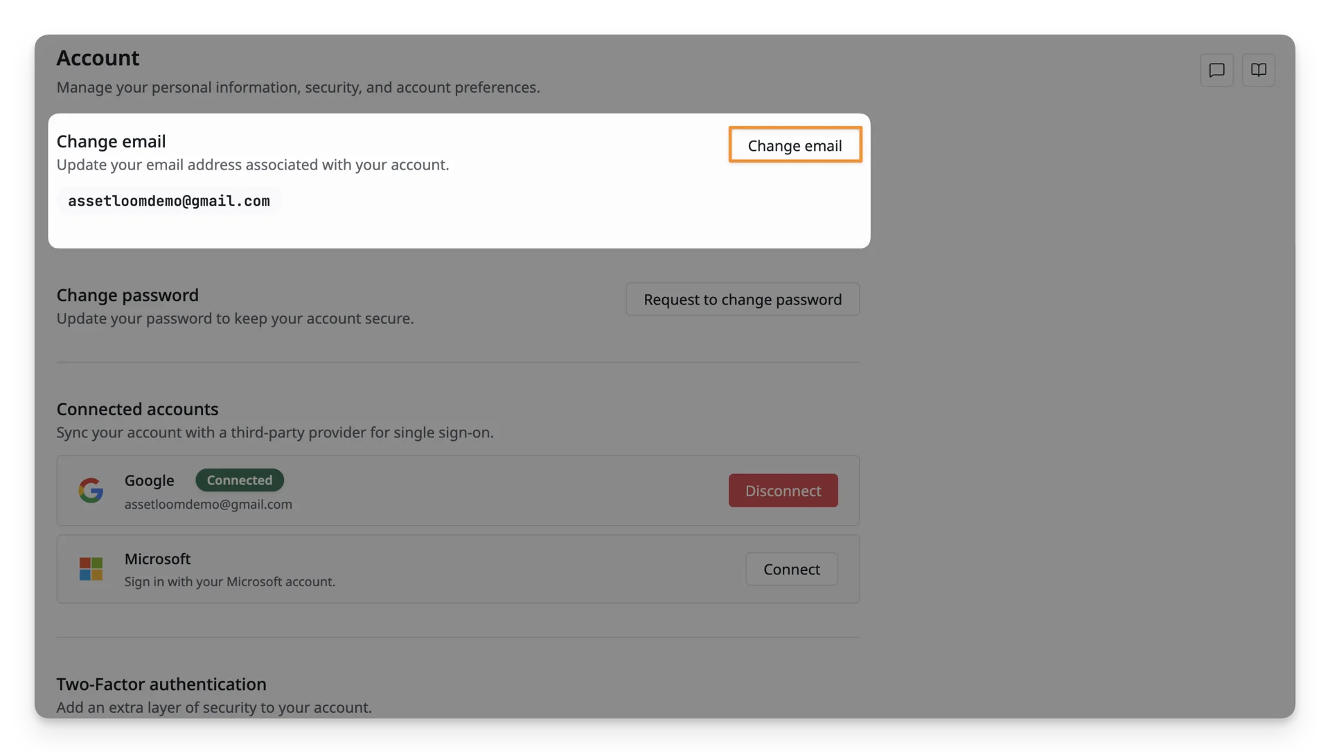 Change Email