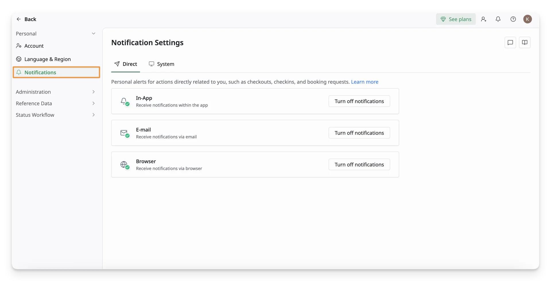 Access Notification Settings 02