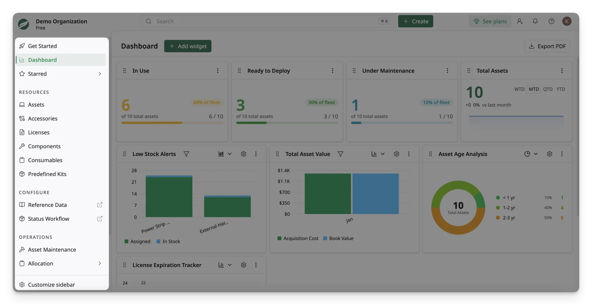 Sidebar Navigation