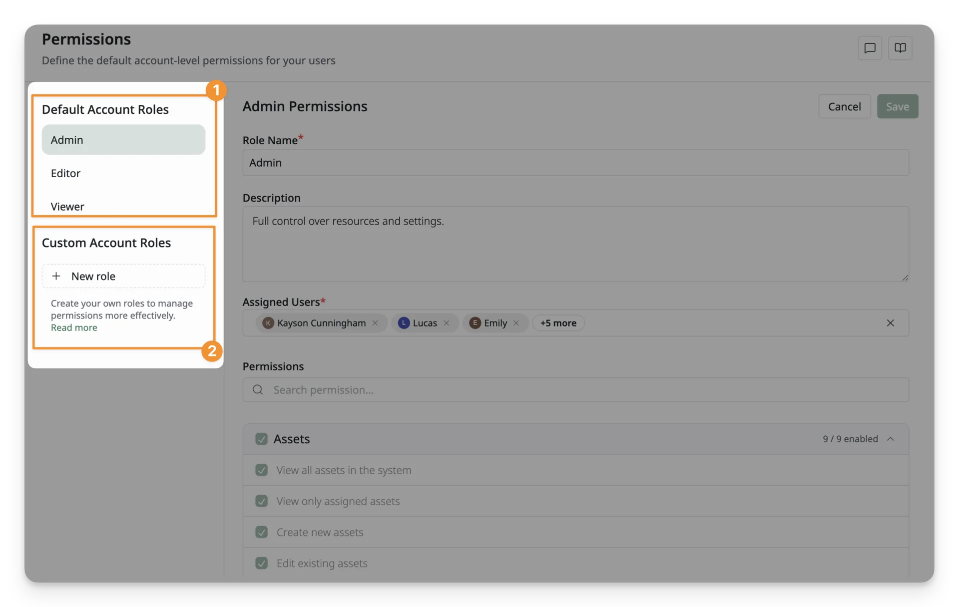 View Roles