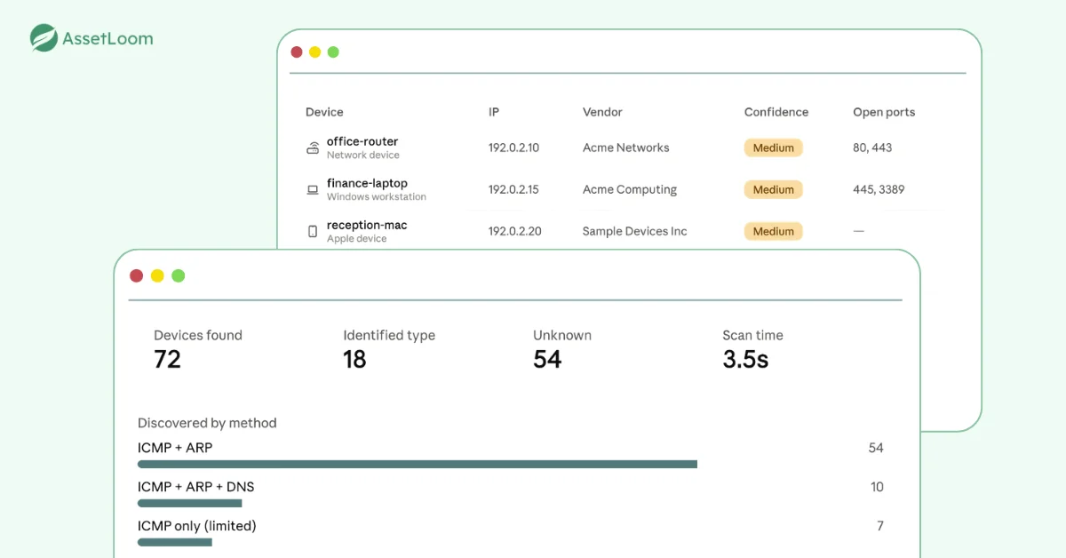 AssetLoom Free Network Scanner