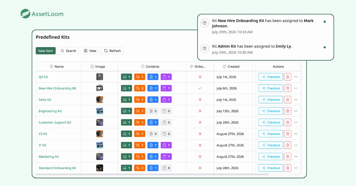 Automated Asset Assignment