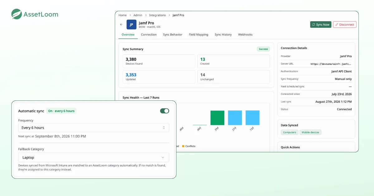 Automatic and On-Demand Sync