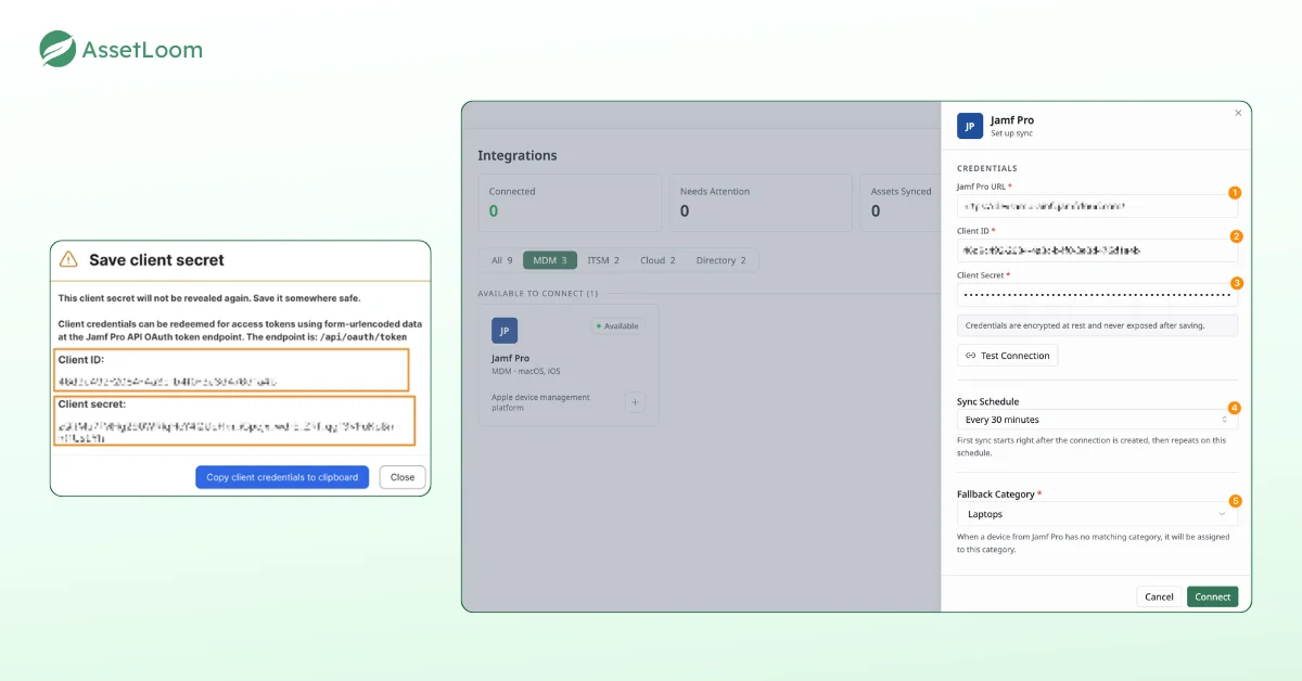 Secure MDM Connection