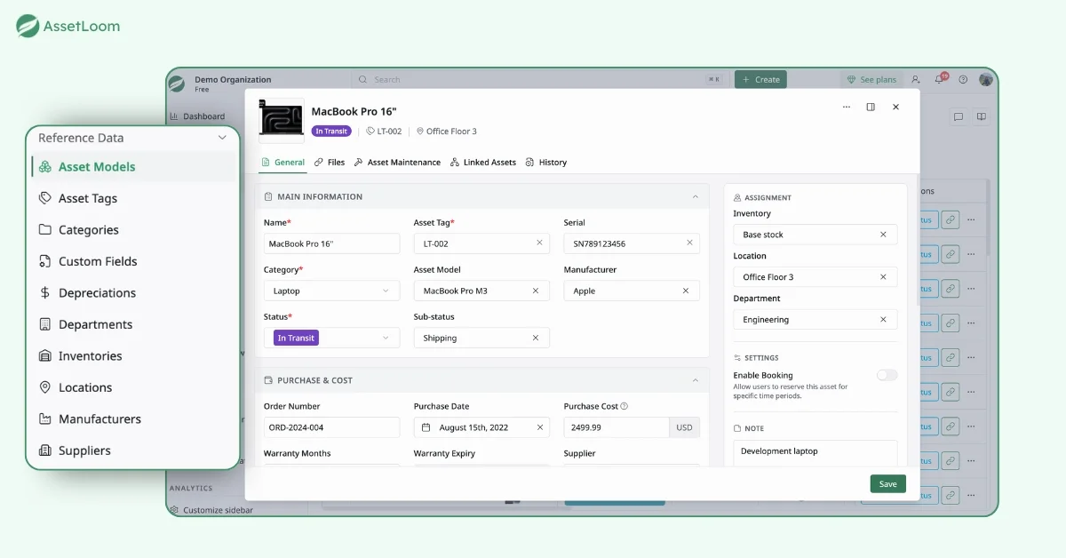 Maintain Consistent Reference Data