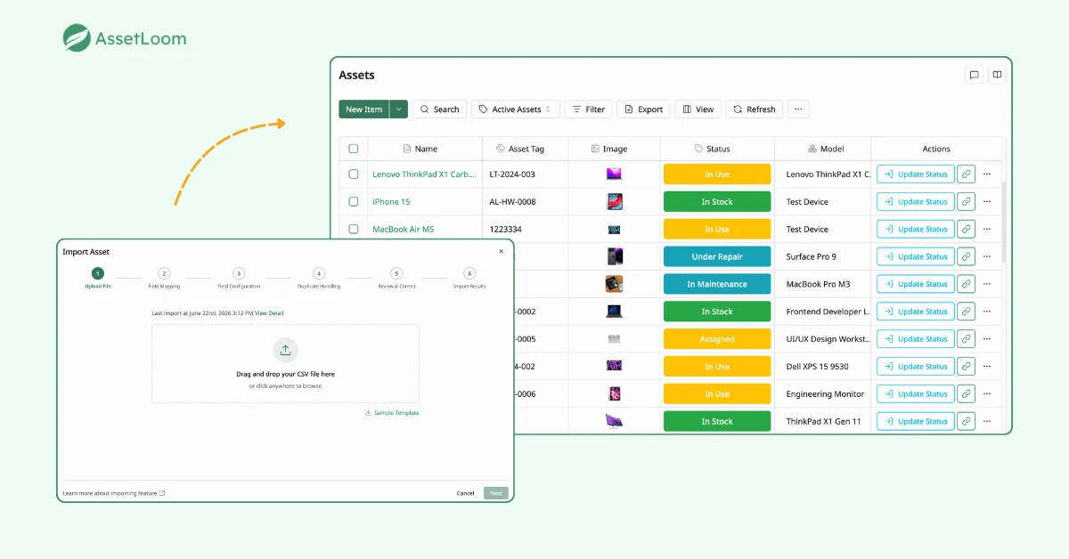 Manage Complete Asset Information in One Place