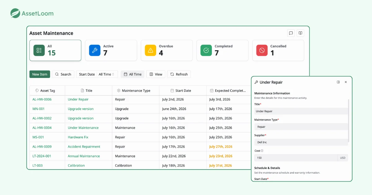 Step 4: Verify Returned Assets and Update Their Next Status