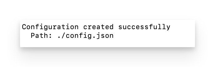 Success configuration