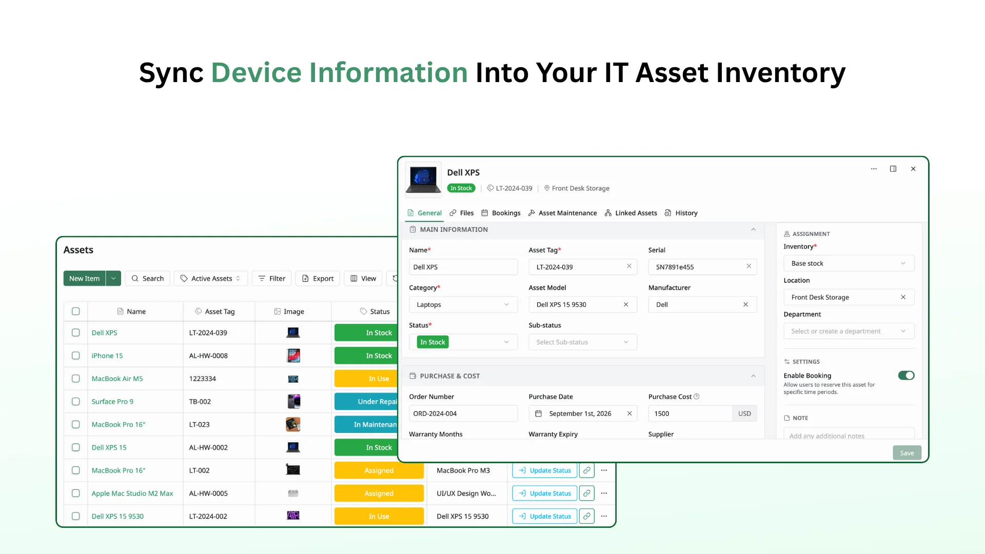 Device Data Synchronization