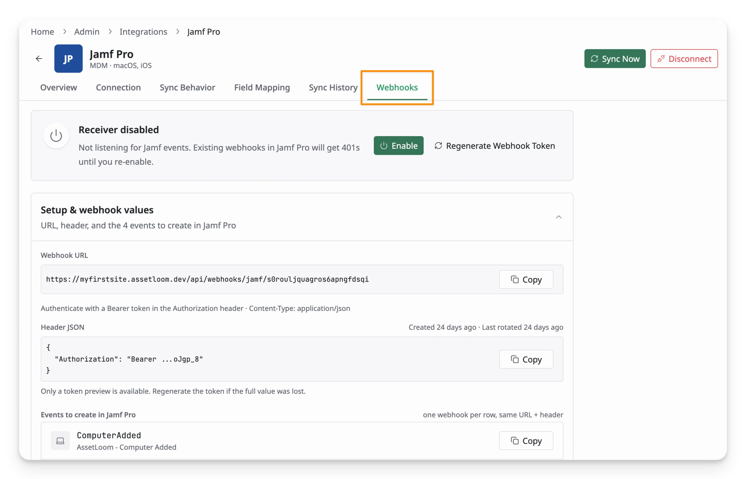 webhooks